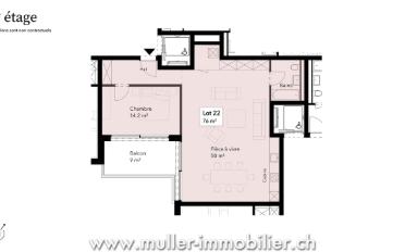Wohnung 2.5 Zimmer - image - 9