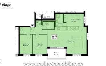 Apartment 4.5 rooms - image - 8