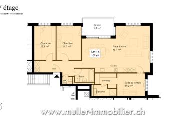 Apartment 4.5 rooms - image - 7