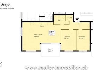 Wohnung 3.5 Zimmer - image - 6