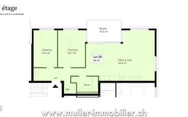Appartement 3.5 pièces - image - 7