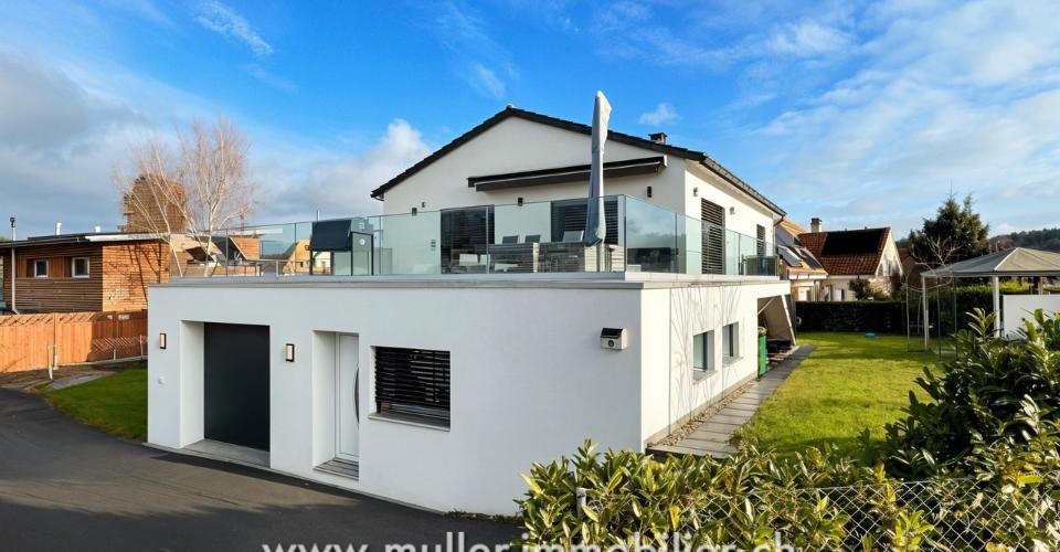 Jolie villa de deux appartements à Belfaux