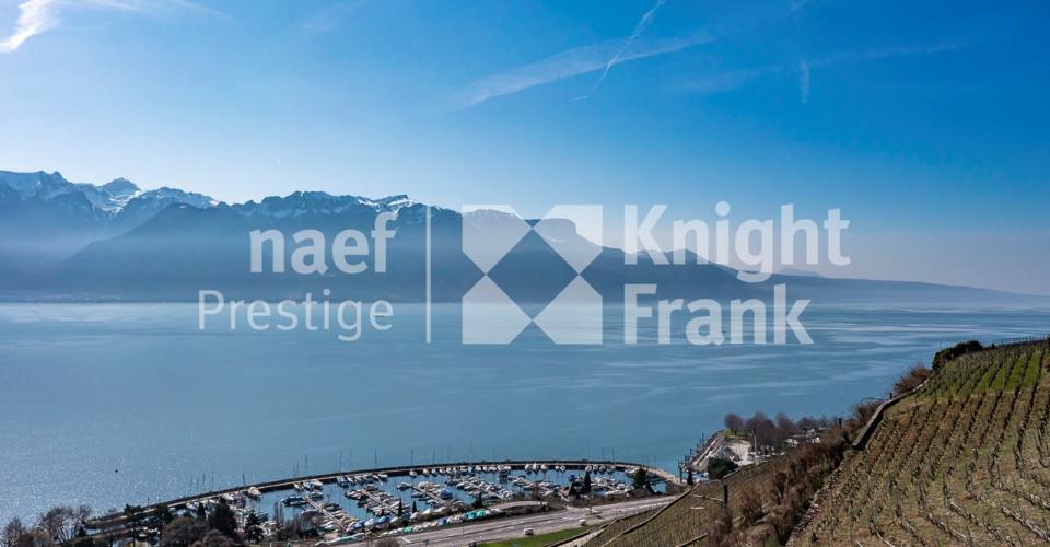Villa individuelle à construire de 5.5 pièces avec une vue imprenable sur le lac à vendre à Corseaux