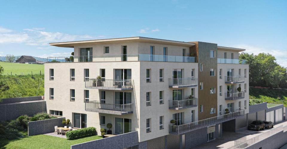 Appartement PPE de 3,5 pièces au 2ème étage à vendre à Porrentruy