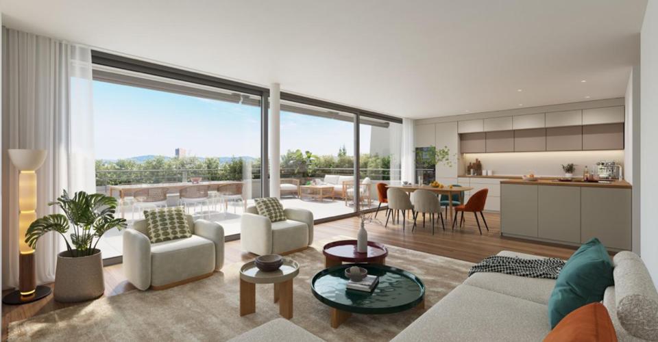 Appartement élégant avec terrasse et vue panoramique