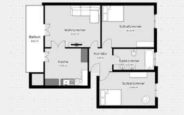 Wohnung 3.5 Zimmer - image - 6