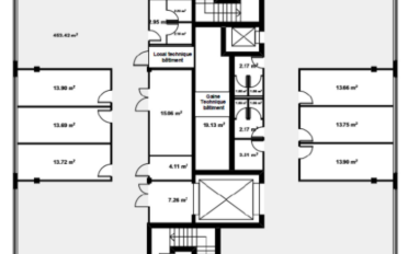 Büro 18 Zimmer - image - 6