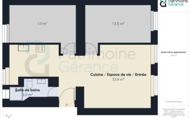 Apartment 3 rooms - image - 7