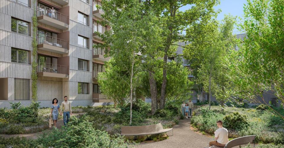 " Jardins en Ville " | Logements neufs du studio au 5 pièces à Vevey