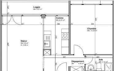 Wohnung 3 Zimmer - image - 1