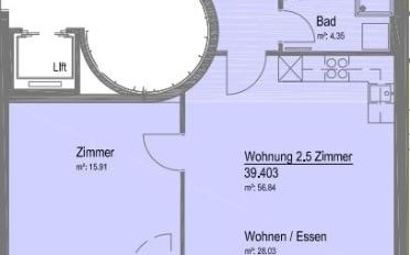 Wohnung 2.5 Zimmer - image - 5