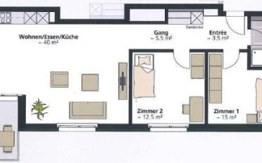 Apartment 3.5 rooms - image - 2