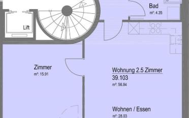 Wohnung 2.5 Zimmer - image - 8