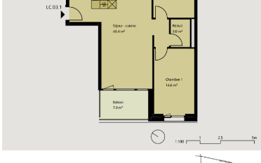 Wohnung 3.5 Zimmer - image - 2