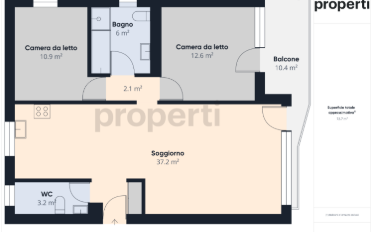 Appartement 3.5 pièces - image - 12