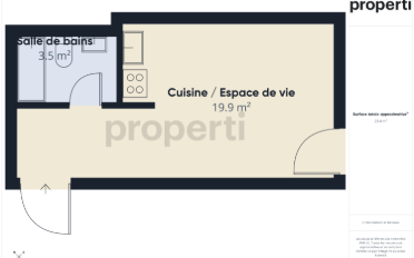 Apartment 1 room - image - 5