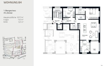 Apartment 4.5 rooms - image - 4