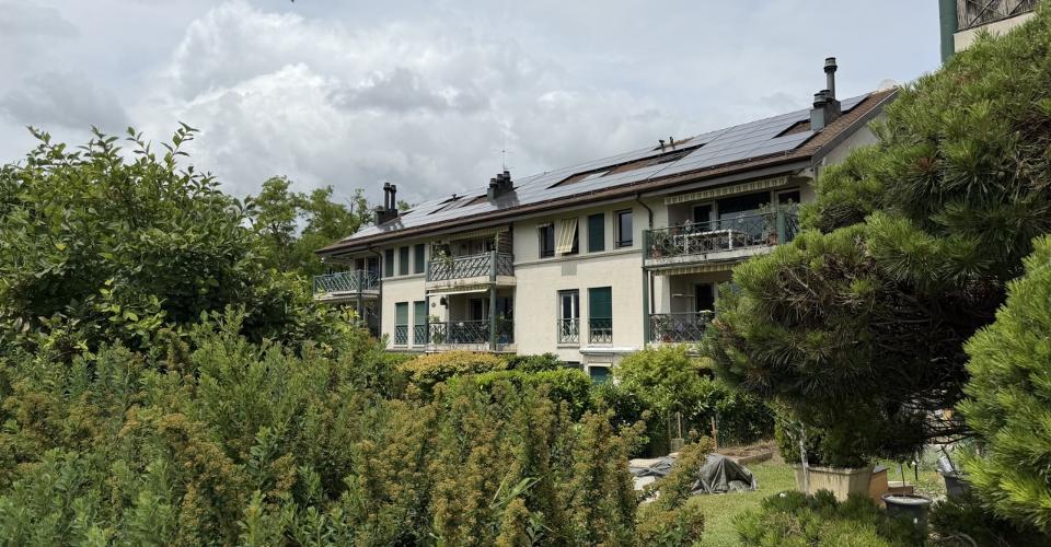 Attique en duplex avec vue dégagée sur la campagne