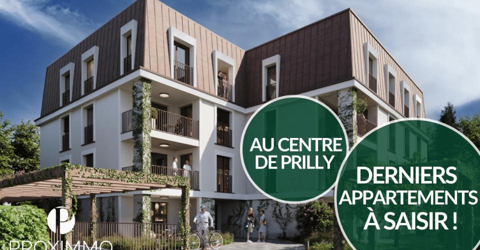 DERNIERS LOTS À SAISIR AU CENTRE DE PRILLY !