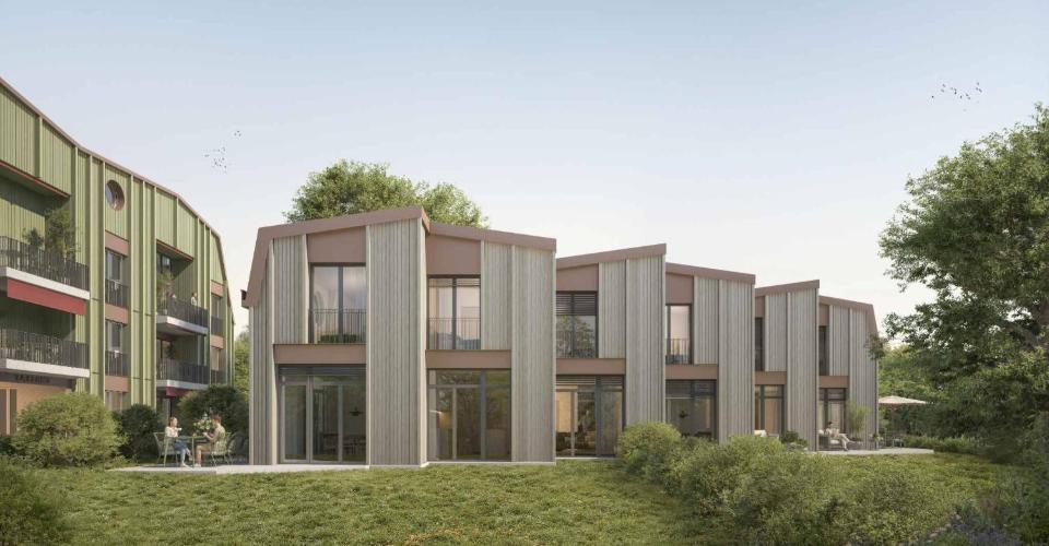 Le Logis - Villa "B" - Villa mitoyenne neuve de 6.5 pièces