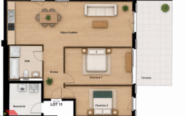 Apartment 3.5 rooms - image - 9