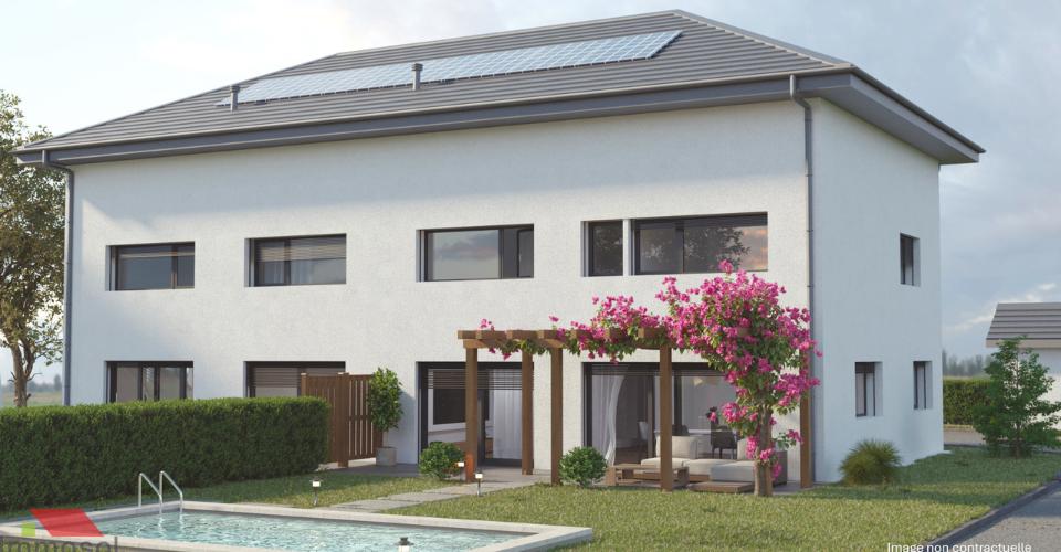 Le Mont - Maison jumelée Neuve 5.5 pièces - Quartier Calme