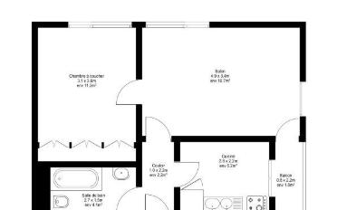 Wohnung 3 Zimmer - image - 3