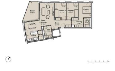 Apartment 4.5 rooms - image - 9