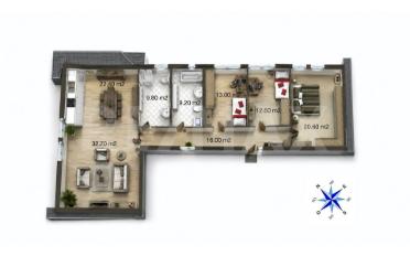 Apartment 4.5 rooms - image - 4
