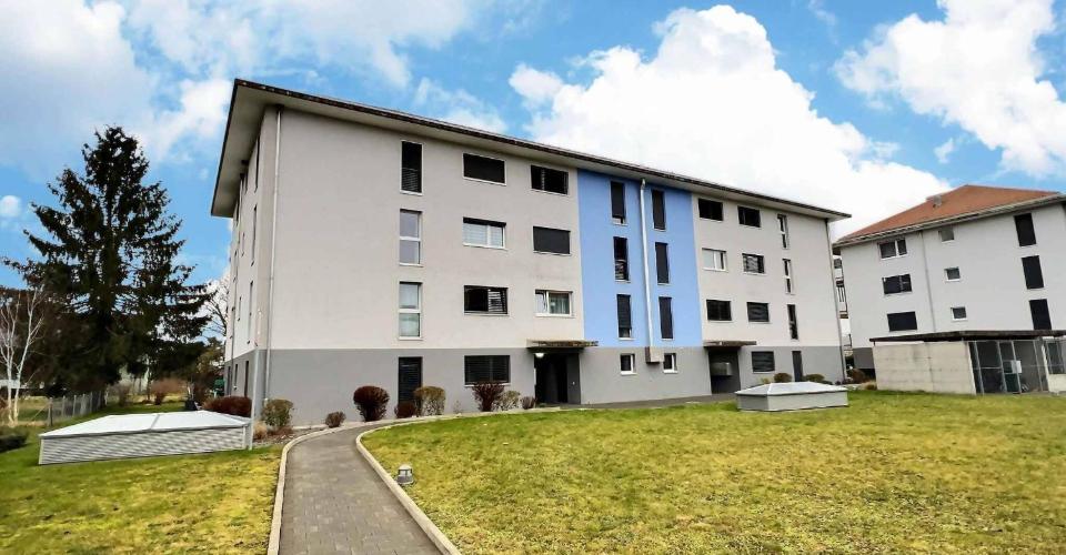 Superbe appartement de 3.5 pièces avec balcon, à côté de la gare CFF, vendu loué