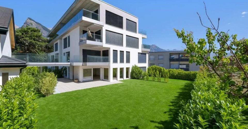 Appartement neuf de 2.5 pièces avec de magnifiques extérieurs