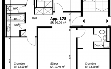 Appartement 4 pièces - image - 13