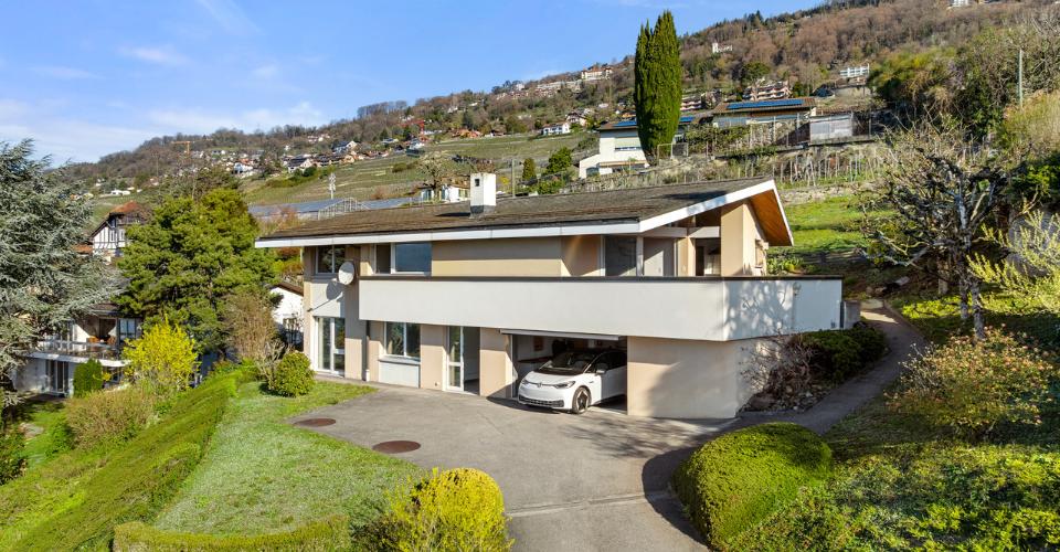 Villa unique avec vue lac panoramique