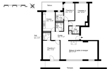 Attic flat 4.5 rooms - image - 4