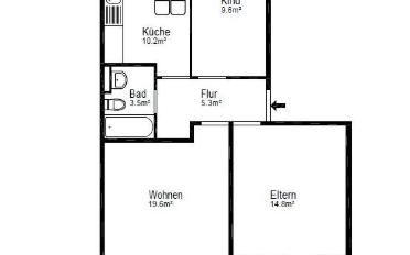 Wohnung 3 Zimmer - image - 6