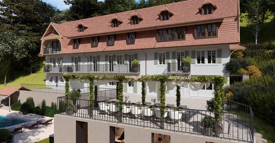 Villa d'exception avec vue panoramique sur le lac Léman