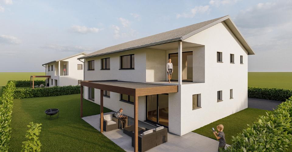 Beau 3.5 pièces avec grand jardin - A1