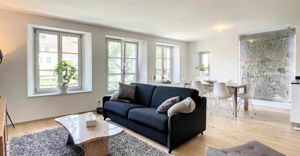 Magnifique duplex de 3.5 pces en plein coeur d'Estavayer-le-Lac