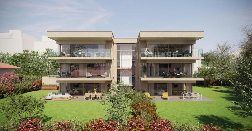 Appartement de 4 pièces avec deux balcons