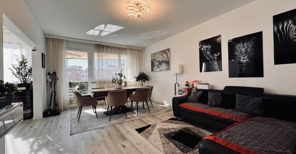 Appartement 4 pièces 83 m², avec vue dégagée et fraichement rénové