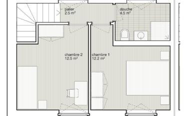 Maison contiguë 3.5 pièces - image - 12