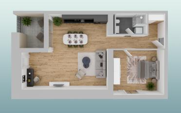 Apartment 2.5 rooms - image - 4