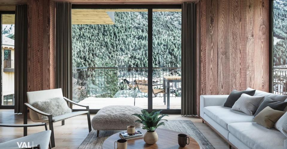 Residenz Le Roc: Luxuriöse Wohnungen mit 5-Sterne-Komfort und Bergpanorama