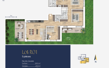 Wohnung 5 Zimmer - image - 7