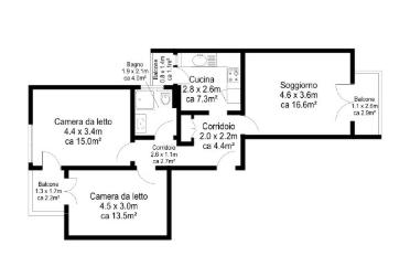 Wohnung 3.5 Zimmer - image - 12