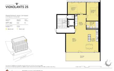 Apartment 3.5 rooms - image - 8