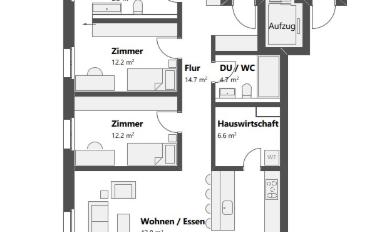 Wohnung 4.5 Zimmer - image - 10