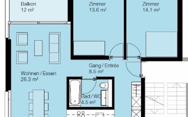 Wohnung 3.5 Zimmer - image - 10