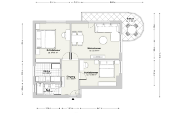 Wohnung 3 Zimmer - image - 10