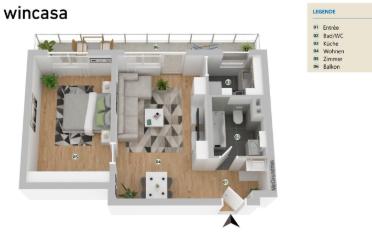 Wohnung 2 Zimmer - image - 5